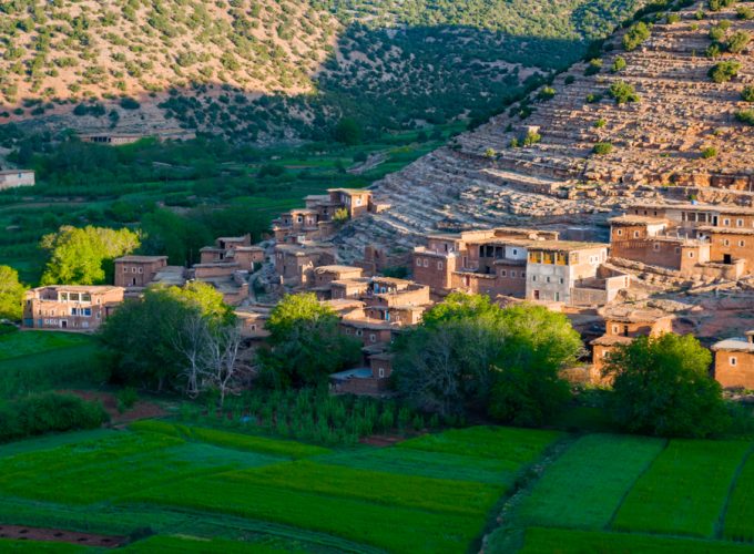 Trekking Toubkal Circuit Via Berber Valley to Valley Hiking 6 day